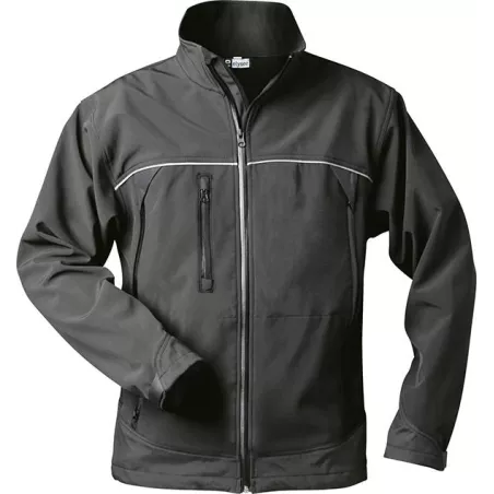 Kurtka Alpha, Softshell, rozmiar S, czarna