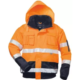 Kurtka ostrzegawcza Volker, rozmiar 3XL, pomarańczowy/navy