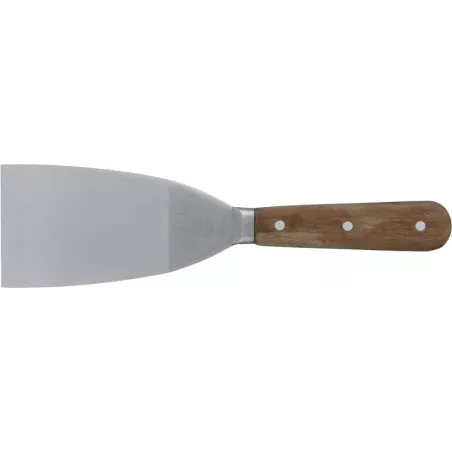 Szpachla malarska VA z rekojescia z drewna rozanego,100mm HAROMAC