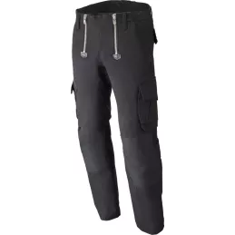 Spodnie cechowe SEBASTIAN, płótno i cordura, czarne, rozmiar 50