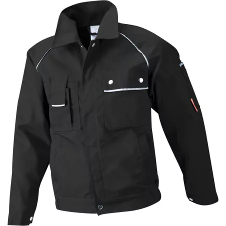 Kurtka do pasa, płótno, 320g/m², rozmiar 58, czarna