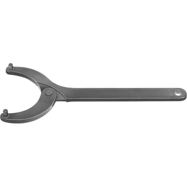 Klucz do nakrętek z otworami czołowymi, przegubowy 18–40 mm, czopy 4 mm AMF