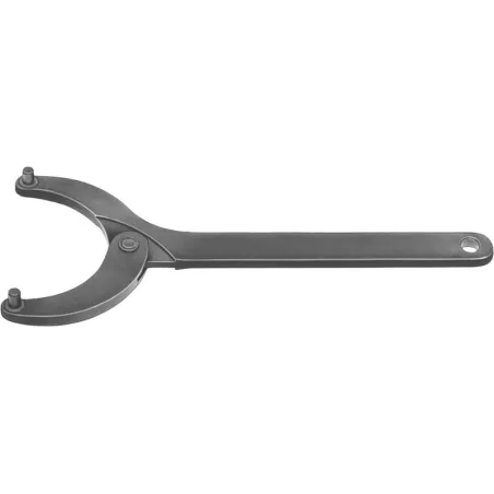 Klucz do nakrętek z otworami czołowymi, przegubowy 18–40 mm, czopy 4 mm AMF