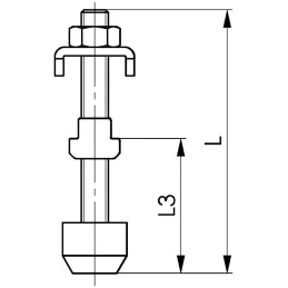 Sruba dociskowa,wlk.3 AMF