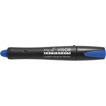 Marker permanentny VISOR przemyslowy, niebieski Pica