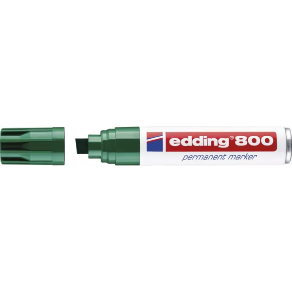 Marker permanentny 800 zielony Edding