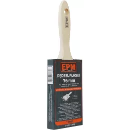 PĘDZEL ANGIELSKI PŁASKI TIMBER 76MM 3''