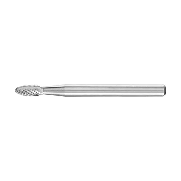 Maly frez trzpieniowy ze stopow twardych, w ksztalcie plomienia 3B 0613 5 3mm 6x13mm Pferd