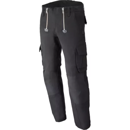 Spodnie cechowe SEBASTIAN, płótno i Cordura, czarne, rozmiar 54