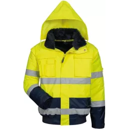 Kurtka ostrzegawcza Siegfried, rozmiar 2XL, żółta