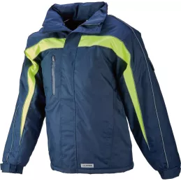 Kurtka zimowa Cosmic, navy/żółta, rozmiar M