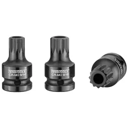 Nasadka trzpieniowa udarowa długa xZN Spline z chwytem 1/2" 14 mm Teng Tools