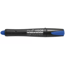 Marker permanentny VISOR przemyslowy, niebieski Pica