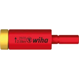 Adapter momentu obrotowego easyTorque VDE do bitów slimBit 2,5Nm Wiha