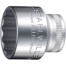 Nasadka 3/8" 19mm, 12-kątna, krótka STAHLWILLE