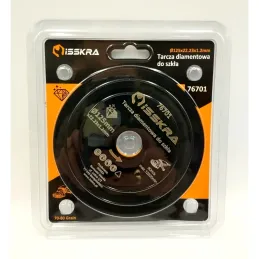 Tarcza diamentowa 125mm do szkła Isskra