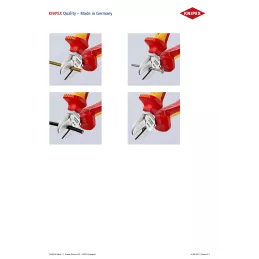 SZCZYPCE TNĄCE BOCZNE IZOLOWANE 140MM