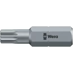 Bit ciagliwo-twardy 1/4" DIN3126C6,3 do srub z lbem z gniaz.wielozeb. M6x25mm Wera