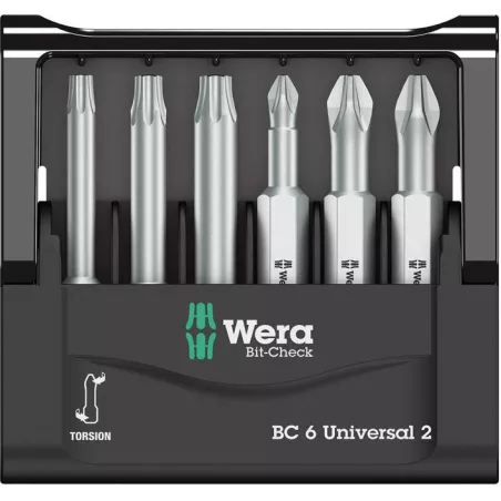 Zestaw bitow Bit-Check 6 Universal 2 Wera