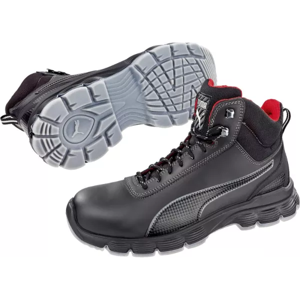 Sznurowane buty CONDOR BLACK MID, S3, rozmiar 42 Puma