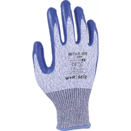 Rękawice chroniące przed przecięciem Mitar WB EcoGrip roz. 9 W+R (10 par)