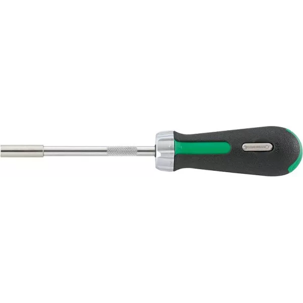 Rękojeść grzechotkowa długa do końcówek typu BIT 1/4", wewn. 6-kąt STAHLWILLE