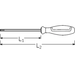 Wkrętak TORX T8 VDE/1000V, DRALL+ STAHLWILLE