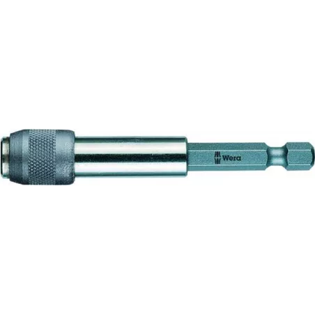 Uchwyt uniw.szybkom. 1/4" 77mm z magnes.Wera