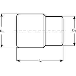 Nasadka 3/8" hexagonalna 7/16 in BAHCO