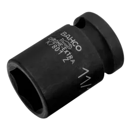 Nasadka udarowa 1/2" 6-kątna 7/16" BAHCO